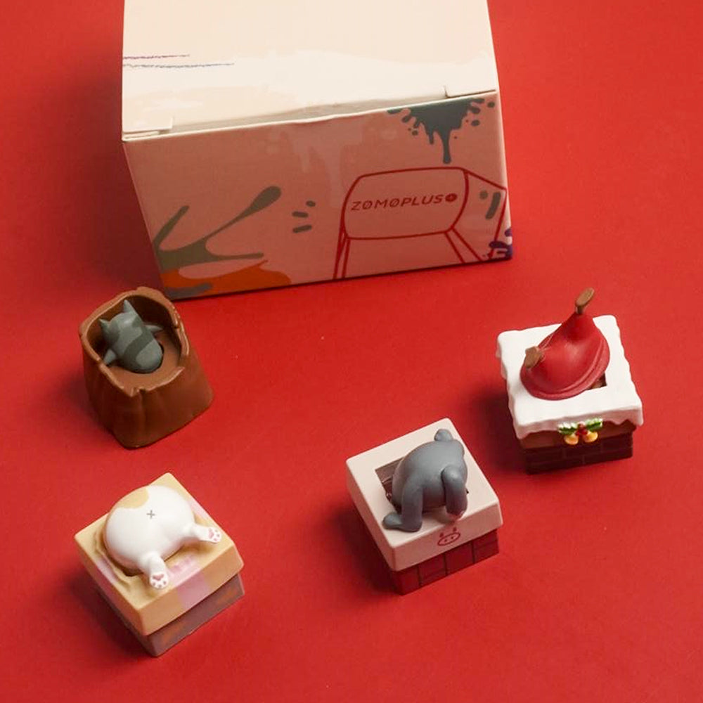 ABS Christmas Chimney Series Artisan Keycap