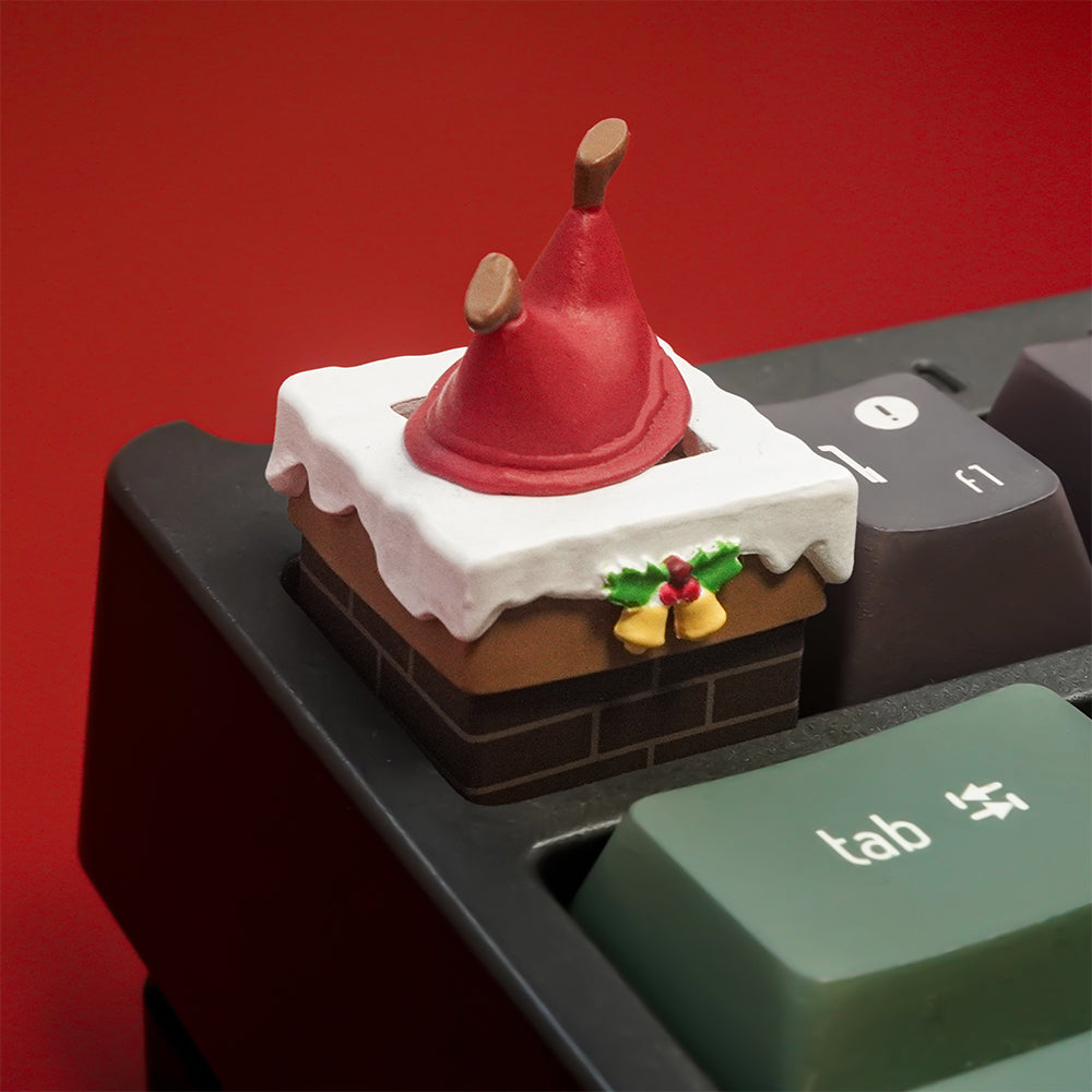 ABS Christmas Chimney Series Artisan Keycap