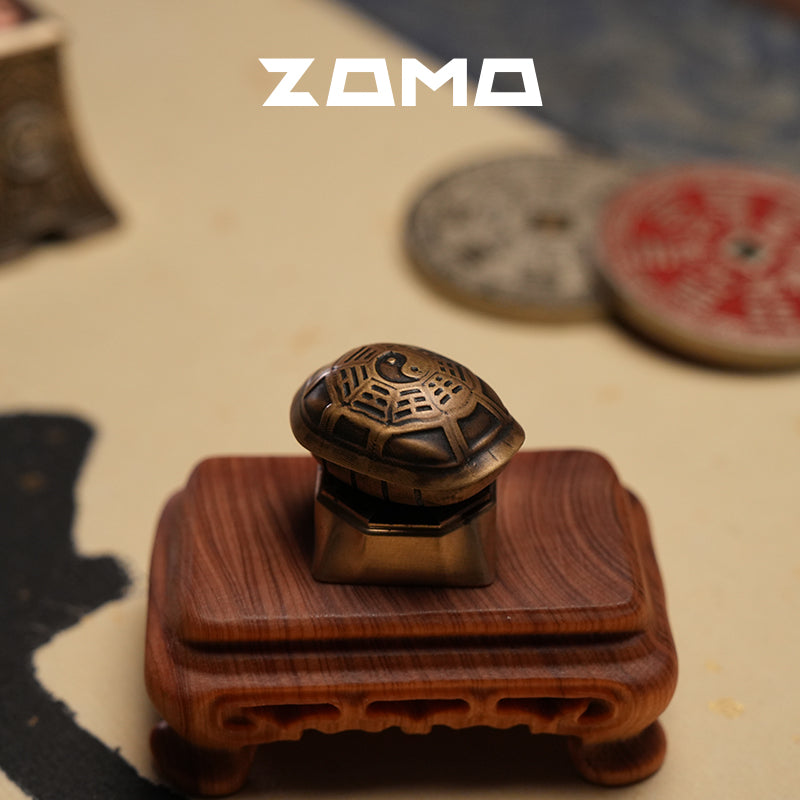 ZOMO Turtle Shell Metal Keycap Rotatable Mechanical Keyboard Keycap