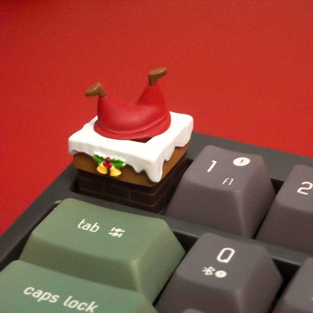 ABS Christmas Chimney Series Artisan Keycap