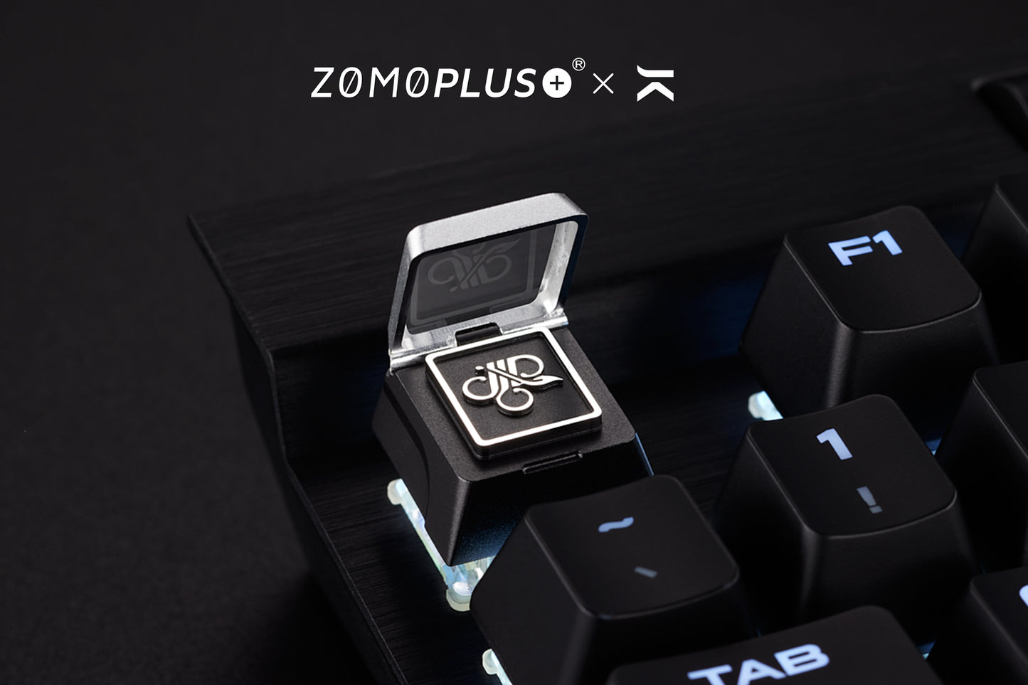 ZOMO X Jaekeyed Relic Metal Artisan Keycap