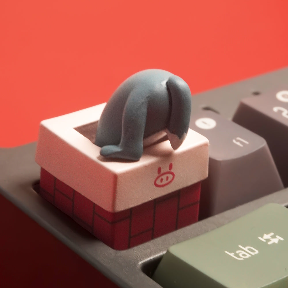 ABS Christmas Chimney Series Artisan Keycap