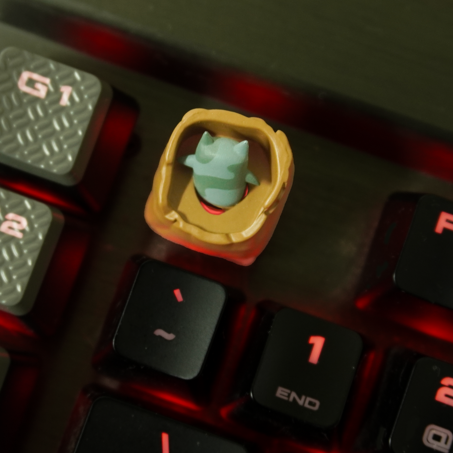 ABS Christmas Chimney Series Artisan Keycap