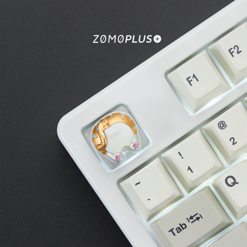 KITTY BUTT ALUMINUM & SILICONE ARTISAN KEYCAP