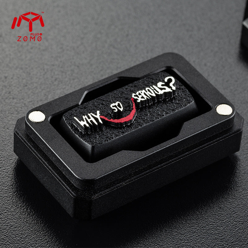 ZOMO 1st Joker Artisan Keycap - WHY SO SERIOUS?
