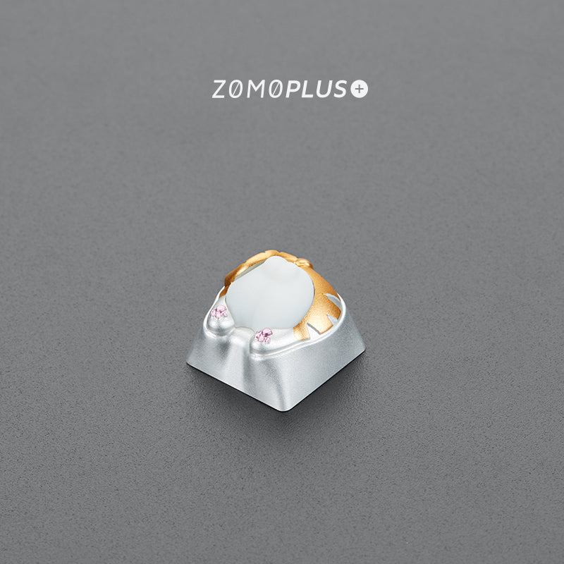 KITTY BUTT ALUMINUM & SILICONE ARTISAN KEYCAP