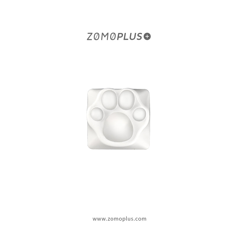ALUMINUM & SILICONE KITTY PAW ARTISAN KEYCAP