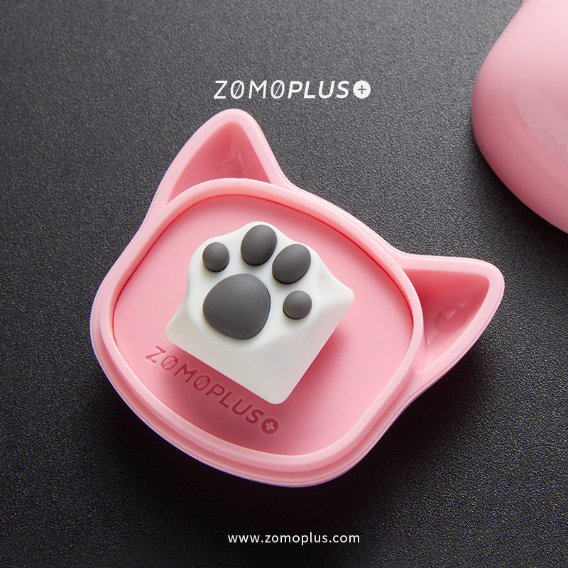 ABS & SILICONE KITTY PAW ARTISAN KEYCAP