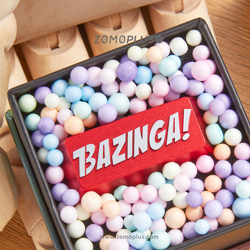 BAZINGA! TBBT THEME ALUMINUM ARTISAN KEYCAP