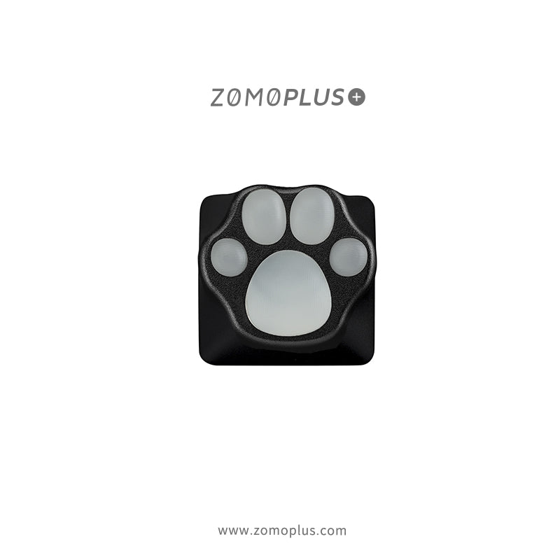 ALUMINUM & SILICONE KITTY PAW ARTISAN KEYCAP