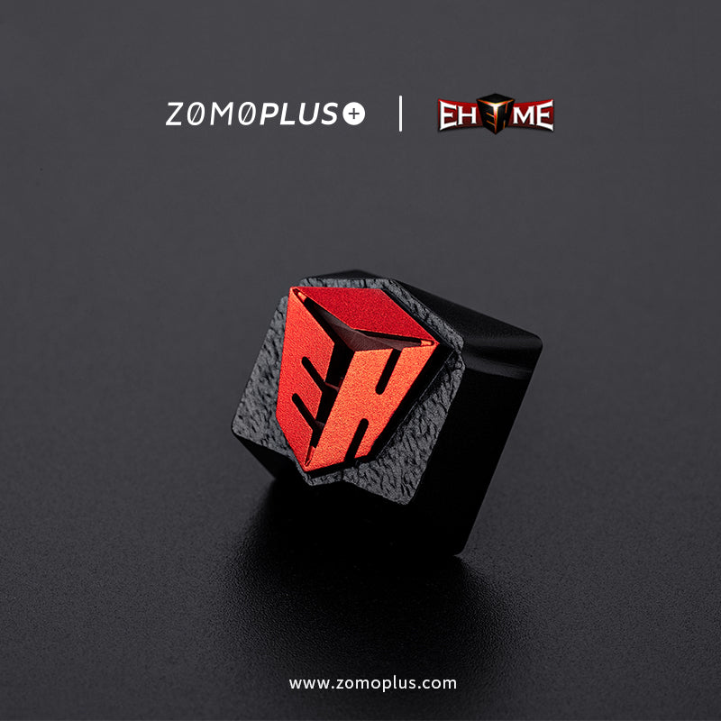 ZOMO X EHOME OFFICIAL COLLABORATION TRANSLUCENT ALUMINUM ARTISAN KEYCAP