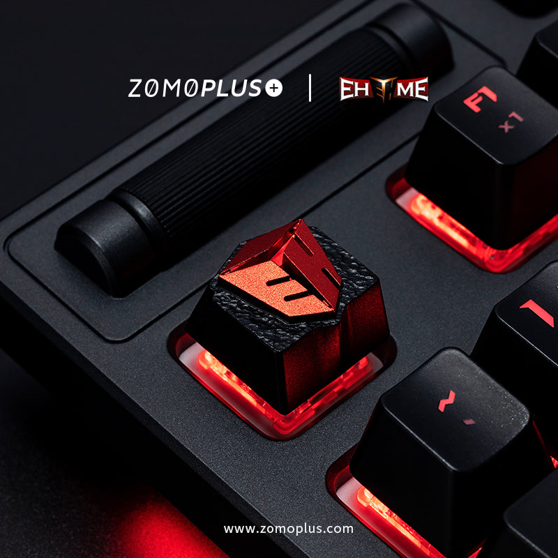 ZOMO X EHOME OFFICIAL COLLABORATION TRANSLUCENT ALUMINUM ARTISAN KEYCAP