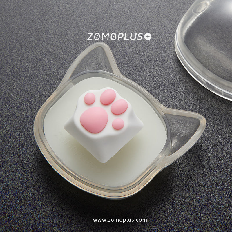 ABS & SILICONE KITTY PAW ARTISAN KEYCAP