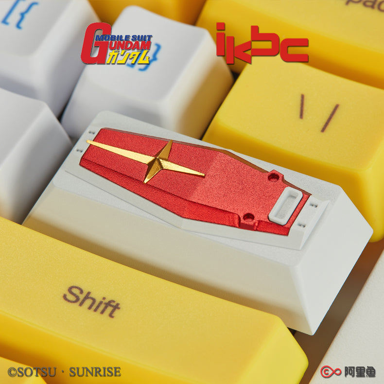 MOBILE SUIT GUNDAM SERIES RX-78-2 SHIELD ALUMINUM ARTISAN KEYCAP