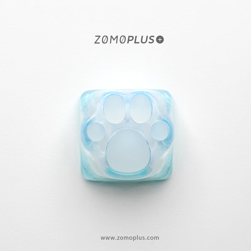 3D Printed Resin & Silicone Sakura / Tiffany Kitty Paw Keycap