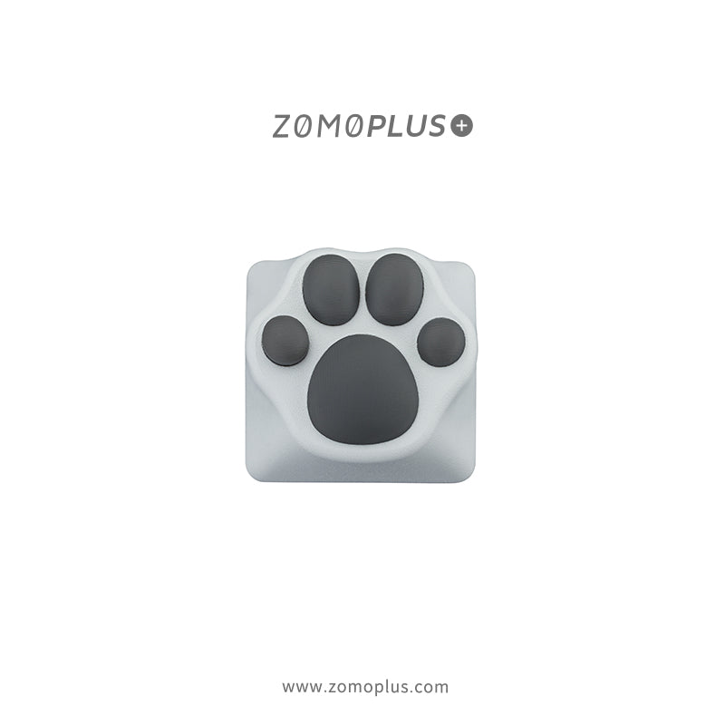 ALUMINUM & SILICONE KITTY PAW ARTISAN KEYCAP