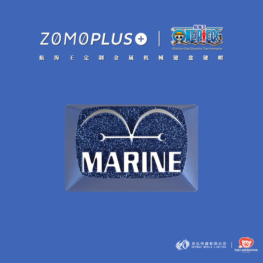 ONE PIECE MARINE ALUMINUM ARTISAN KEYCAP