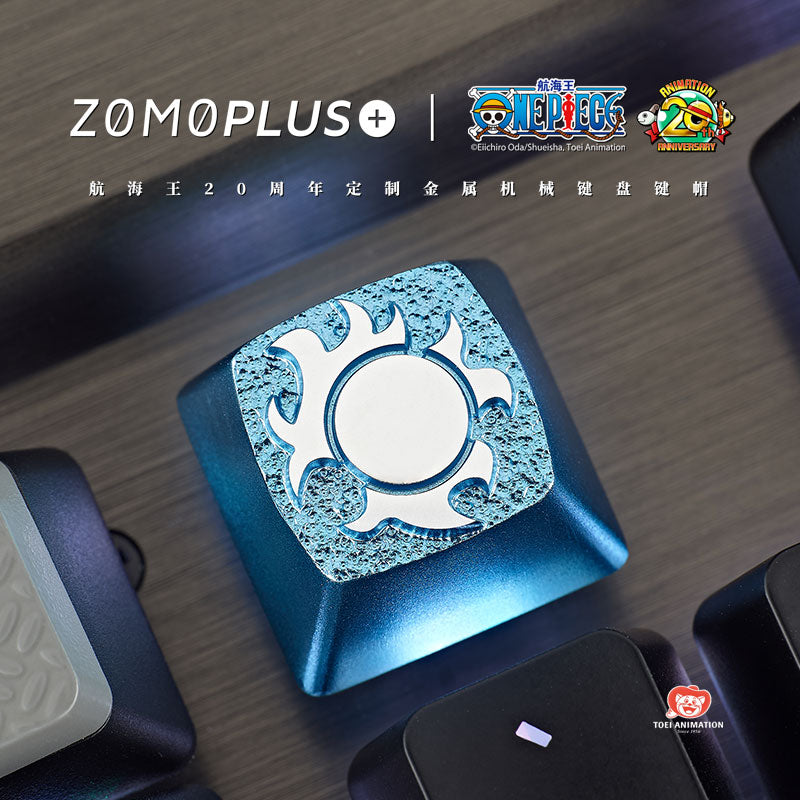 ONE PIECE - SEVEN WARLORDS OF THE SEA ALUMINUM ARTISAN KEYCAPS (SET OF 10)