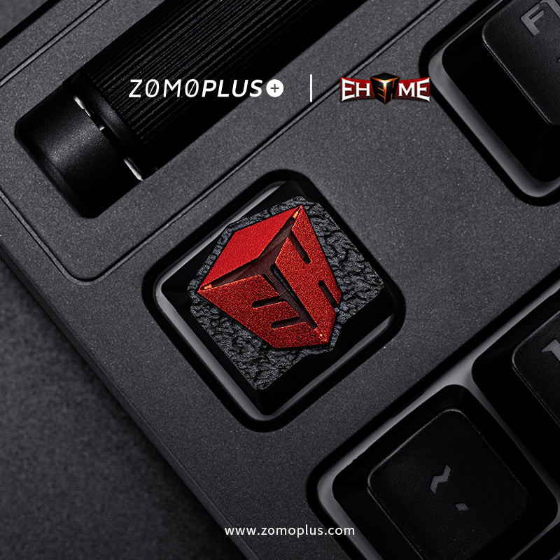 ZOMO X EHOME OFFICIAL COLLABORATION TRANSLUCENT ALUMINUM ARTISAN KEYCAP