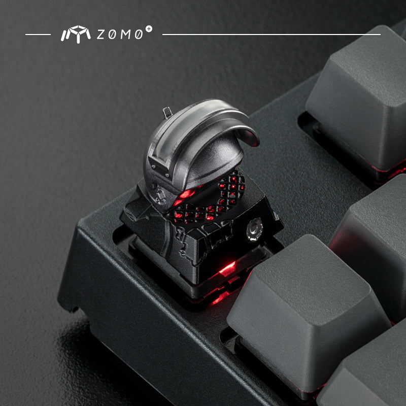 LV.3 HELMET ALUMINUM ARTISAN KEYCAP