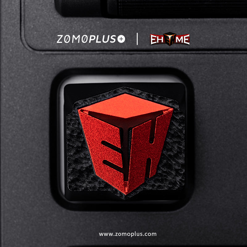 ZOMO X EHOME OFFICIAL COLLABORATION TRANSLUCENT ALUMINUM ARTISAN KEYCAP