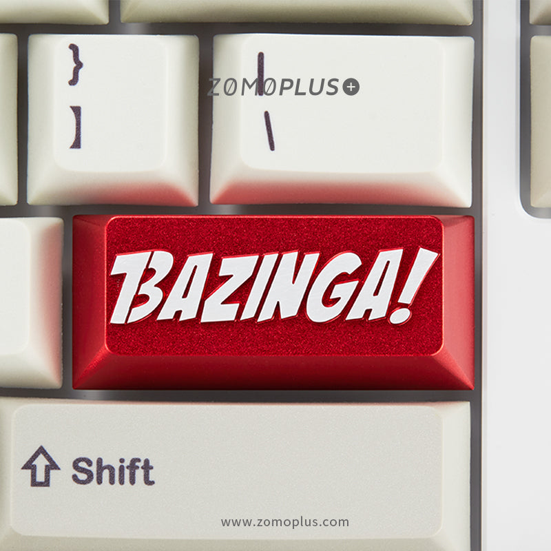 BAZINGA! TBBT THEME ALUMINUM ARTISAN KEYCAP