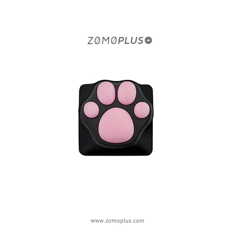 ALUMINUM & SILICONE KITTY PAW ARTISAN KEYCAP