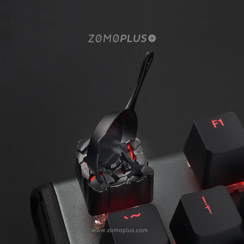 MAGNETIC PAN ALUMINUM ARTISAN KEYCAP