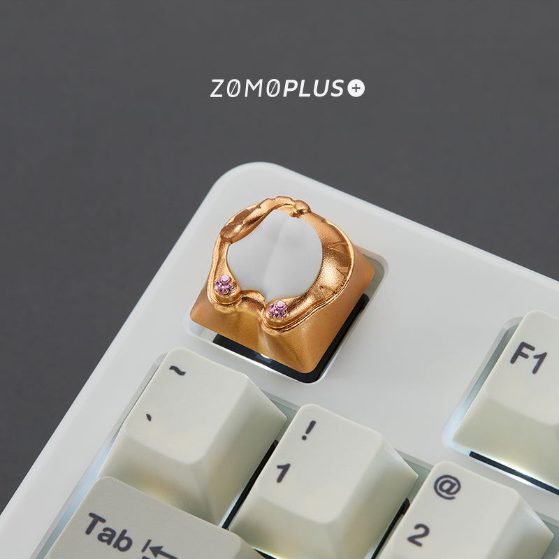 KITTY BUTT ALUMINUM & SILICONE ARTISAN KEYCAP