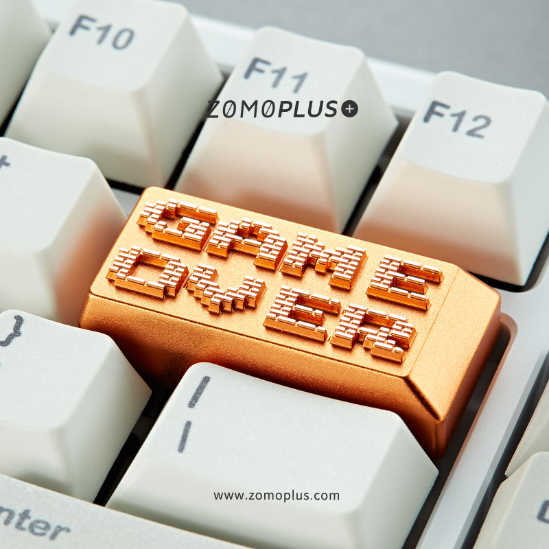 GAME OVER ALUMINUM ARTISAN KEYCAP