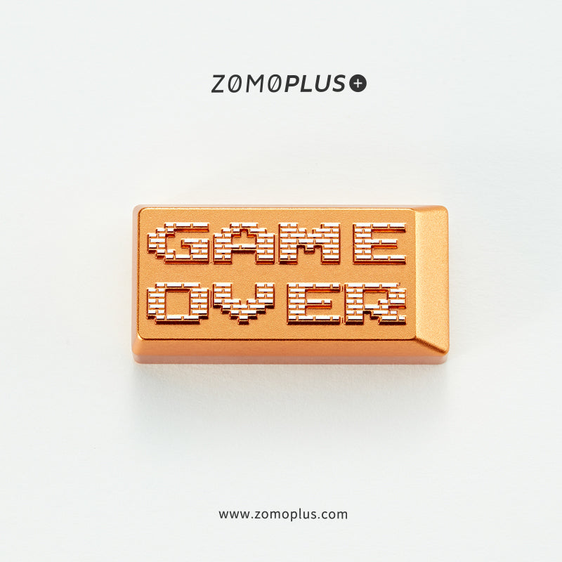 GAME OVER ALUMINUM ARTISAN KEYCAP