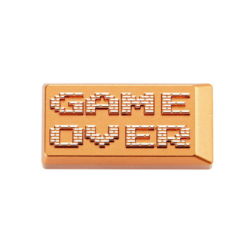 GAME OVER ALUMINUM ARTISAN KEYCAP