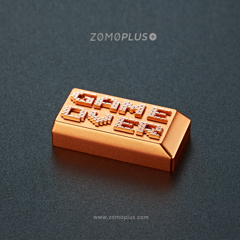 GAME OVER ALUMINUM ARTISAN KEYCAP