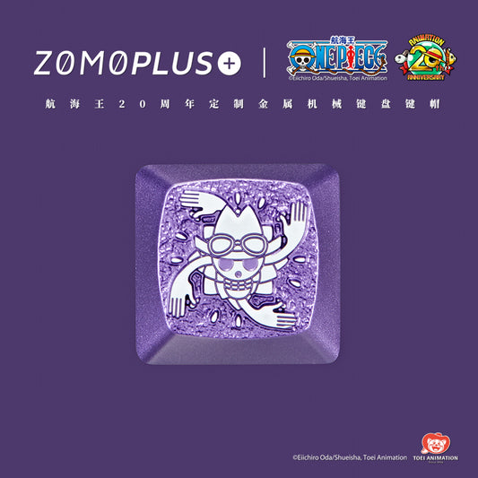 ONE PIECE ROBIN ALUMINUM ARTISAN KEYCAP