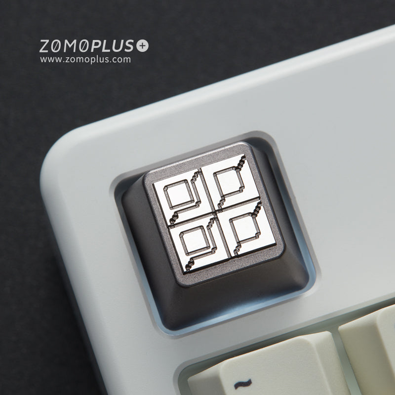 BATTLE CITY STEEL WALL ALUMINUM ARTISAN KEYCAP
