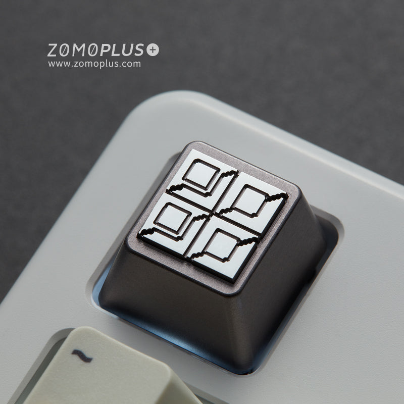 BATTLE CITY STEEL WALL ALUMINUM ARTISAN KEYCAP