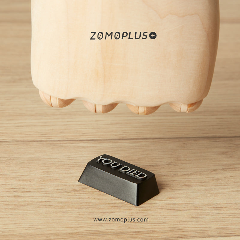 YOU DIED ALUMINUM ARTISAN KEYCAP