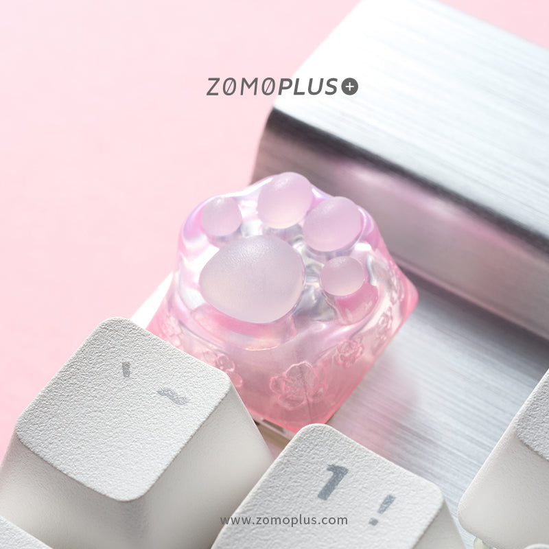 Introducing ZOMOPLUS Sakura & Tiffany Kitty Paw Keycap