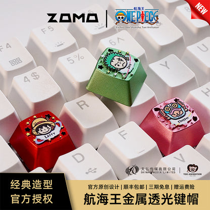 ONE PIECE-FOUR EMPERORS ALUMINUM ARTISAN KEYCAPS