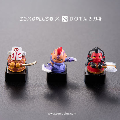 ZOMOPLUS X DOTA2 3D ROTATABLE ARTISAN KEYCAP