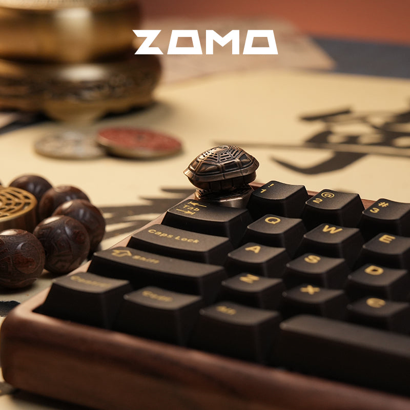 ZOMO Turtle Shell Metal Keycap Rotatable Mechanical Keyboard Keycap