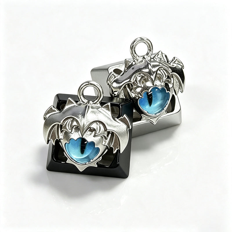 ZOMO Original Design Series Keycaps-Frost Eye 3D Keycap & Wearable Pendant