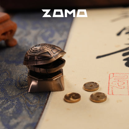 ZOMO Turtle Shell Metal Keycap Rotatable Mechanical Keyboard Keycap