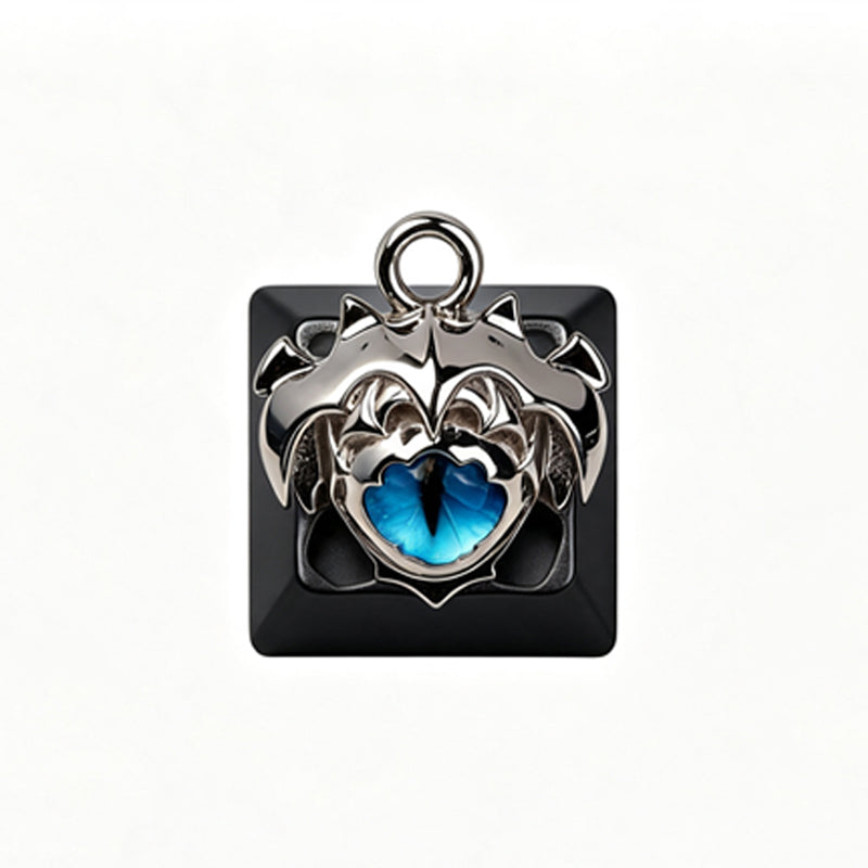 ZOMO Original Design Series Keycaps-Frost Eye 3D Keycap & Wearable Pendant