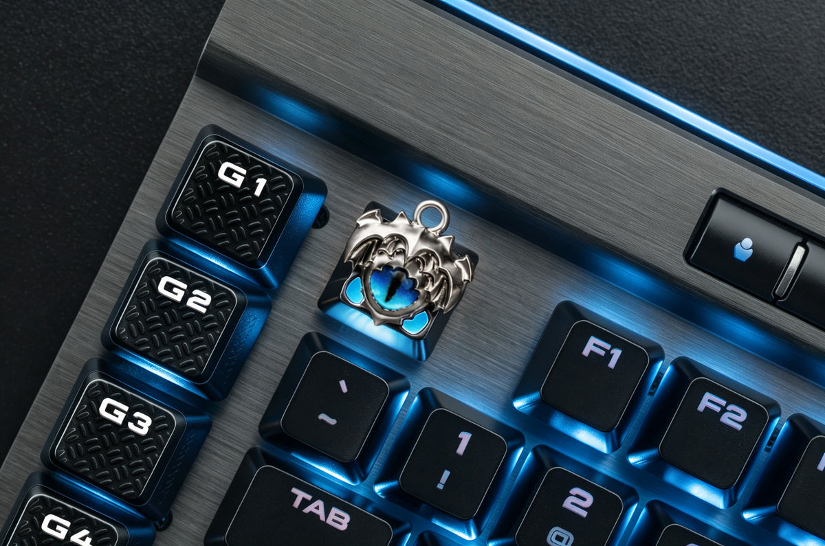 ZOMO Original Design Series Keycaps-Frost Eye 3D Keycap & Wearable Pendant