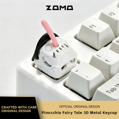 ZOMO Original Design Series Keycaps-Fairy Tale Series Metal Keycap