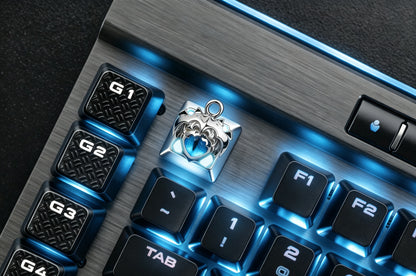 ZOMO Original Design Series Keycaps-Frost Eye 3D Keycap & Wearable Pendant