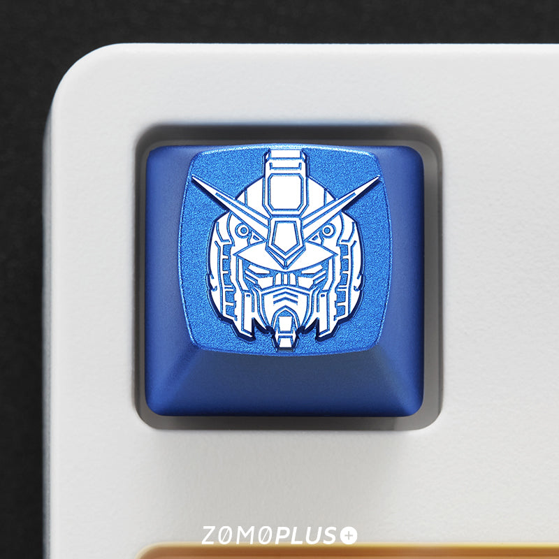 ZomoPlus 3D LV.3 Helmet Customized Keycap, Cherry MX Switches And Clones,  Chicken Dinner Theme Metal, With CNC Engraving, 1u Size, Black/Grey