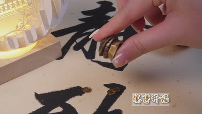 ZOMO Turtle Shell Metal Keycap Rotatable Mechanical Keyboard Keycap