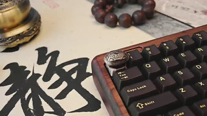 ZOMO Turtle Shell Metal Keycap Rotatable Mechanical Keyboard Keycap